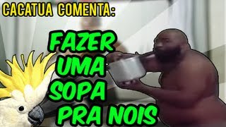 Cacatua COMENTA : Fazer uma sopa pra nois