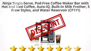 Ninja Single-Serve, Pod-Free Coffee Maker Bar with Hot and Iced  | Review and Discount