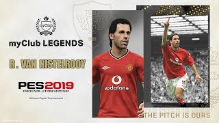 PES 2019 - CLASSIC PATCH VAN NISTELROOY (2001) FACE by STELS"