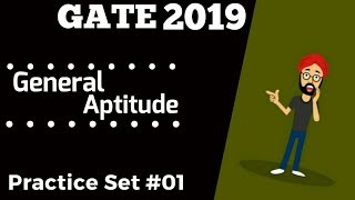 GATE 2019 Most Expected Questions| Online Mock Test 1 - General Aptitude for GATE 2019 - By PhysBoy
