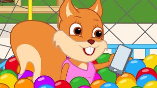 Famille d'Écureuil - Simple Dimple Bassin Animé 2021 en Français