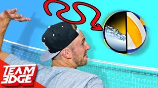 Water Filled Volleyball Challenge!!