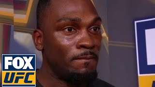 Derek Brunson post-fight with Heidi Androl | Interview | UFC FIGHT NIGHT