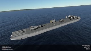 KSP 1.2.2 RescaleZ Ep27 - Авианосец, облёт Муны и ракета на Отель