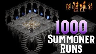 Diablo 2 - 1000 Summoner Runs!!!!!