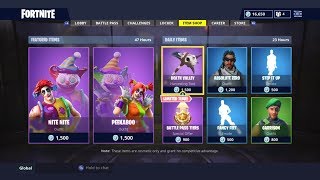 CLOWN SKINS! | DAILY ITEM SHOP TODAY! | FORTNITE BATTLE ROYALE (23/9/2018)