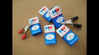Full Bright LED Light from 9V battery@ Simle life hacks