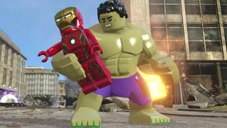 LEGO Marvel's Avengers - All Avengers Team Up Moves (Showcase)
