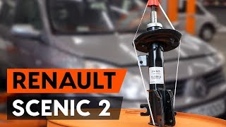 Как заменить переднюю стойку амортизатора на RENAULT SCENIC 2 (JM) [TUTORIAL AUTODOC]