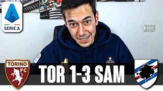 CARO CAIRO, IL CAMMINO PER IL TORO È ASSAI LONGO! | Torino-Sampdoria 1-3