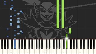 Undertale - Battle Against a True Hero [Piano Tutorial]