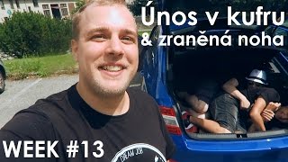 Únos v kufru & zraněná noha - WEEK #13