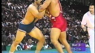 Angle, Kurt (USA) vs Jadidi, Abbas (IRI)