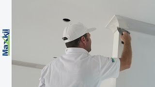 Drywall Cornice Installation Tips Demo (Part 1)