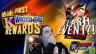 FIRST WRESTLEMANIA 33 KING OF THE RING REWARDS!! ANOTHER PRO!? | WWE SuperCard