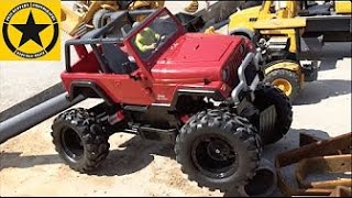 BRUDER Toys RC conversion MOTORSTORM ROWDY in Jack's bworld-Construction