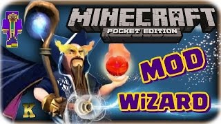 Minecraft PE: Wizard Mod - Sihirbaz Modu | Background Hakkında