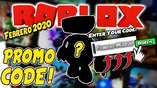 Nuevo PROMO CODE de ROBLOX (Febrero 2020 CODES) ITEM GRATIS !!