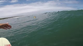 【GoPro longboard surf】サーフィン_20190813_茨城_鉾田・トップサンテ下