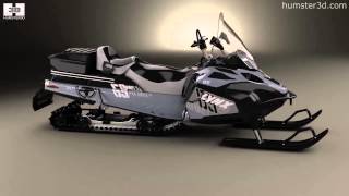 BRP Lynx 69 YETI ARMY 600 E-TEC 2014 by 3D model store Humster3D.com