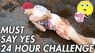 I Only Said YES for 24 HOURS And Didn't Expect This... (ONLY ANSWER YES CHALLENGE)