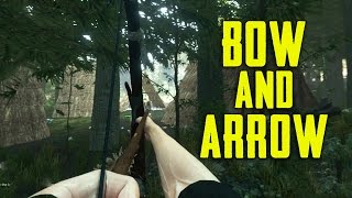 The Forest- How to make a Bow and Arrow
