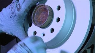 [ OPEL VECTRA C ] Замена задних тормозных колодок и дисков. How to Replace Disc Brakes.