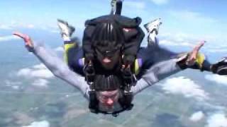Neal Kennedy's tandem skydive, Paradise Skydives, Vinton Iowa