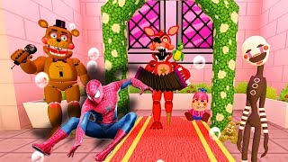 АНИМАТРОНИКИ ГОНЯЮТСЯ ЗА ЧЕЛОВЕКОМ ПАУКОМ FNAF ► Garry's Mod