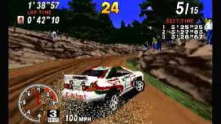 Sega Rally Championship (Sega Saturn)