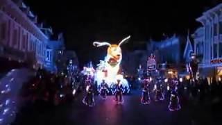 香港迪士尼光影匯夜間巡遊 Hong Kong Disneyland Night Time Parade 2014年11月1日7:30 pm