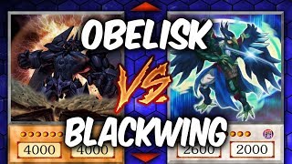 Yugioh BLACKWINGS vs OBELISK (Yu-gi-oh God Card Deck Duel!)