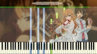 Golden Time - Hikan [Piano Tutorial] (Synthesia) + SHEETS