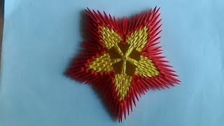 Как сделать звёздочку из модулей. Урок 27.