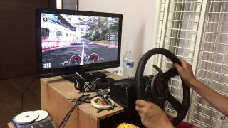 【GT6】ハンドル変えたから使い心地確認にシングルレース！