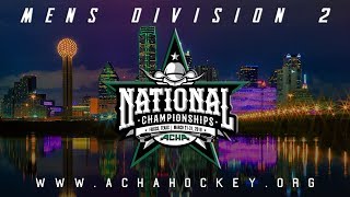 2019 ACHA Men's D2 National Championships (Game 23): NORTHERN ARIZONA (W1) vs LINDENWOOD (C2)