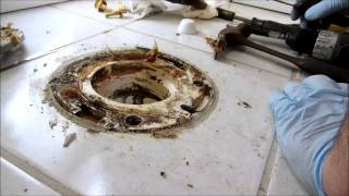 toilet drain pipe problems :plumbing tips