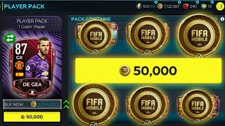 What happens if you open 50x - 50k packs ● Insane pack luck & profit + got De Gea in FIFA Mobile 20