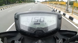 TVS Apache RTR 200 4V - TOP SPEED (150 KMPH)