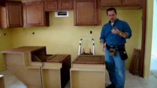 How To Install Base Cabinets (Part 1 of 4)