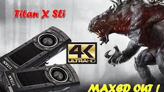 EVOLVE in 4K | Maxed Out | GTX Titan X Sli Framerate