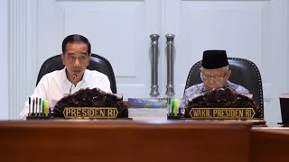 Presiden Jokowi Pimpin Ratas Pemberdayaan UMKM, Kantor Presiden, 11 November 2019