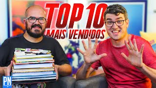 TOP 10 HQs mais vendidas da editora e TOP 20 da Amazon | Vlog do PN #278