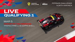Ferrari Challenge North America - COTA, Qualifying 1