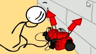 【小熙解说】我是火柴人 如果你要翻越一堵神奇的