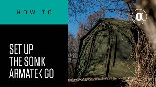 CARPologyTV - How to set up the Sonik Armatek 60 Brolly