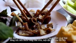 Bún đậu mắm tôm - Nồng nàn Hà Nội trên đất Sài Gòn - Shrimp Paste With Tofu and Vermicelli