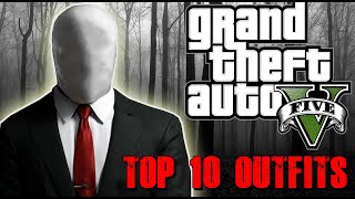GTA 5 ONLINE - MY TOP 10 COOLEST OUTFITS #4! (2019)