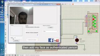 Authentication using Face Recognition by PC and Microcontroller PIC or Arduino