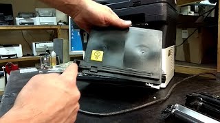 Kyocera FS-1040 FS-1120 | Чистка отработки